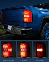 Taillight Assembly Compatible with 2014 2015 GMC Sierra 1500 2015 GMC Sierra 2500HD 3500HD Tail Light OE Style Rear Lamp Replacement Passenger Side