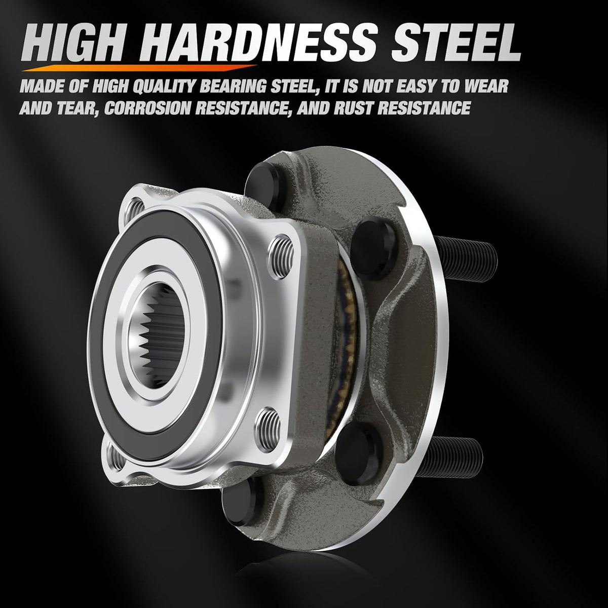 Front Wheel Bearing Hubs for Subaru Outback 2005-2014-2Pack | For 2005-2014 Subaru Legacy Front, Direct Replacement, Heavy-Duty Construction