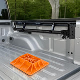Off-Road Jack Base, Farm Jack Base Stand Plate Recovery Accessories,11.5 Inch x 11.5 Inch, Orange