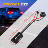 1156P LED CANbus Decoder Turn Signal Anti-Flicker Resistor | Helps Reduce Hyper Flash, Flickering and Dashboard Error Warnings, Pack of 2