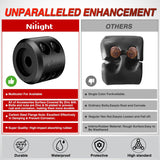 Winch Stopper for ATV UTV Truck SUV Winch Cable Hook Rubber Stopper Protect Towing Hook Synthetic Rope winch accessories Rope Line Saver with Stainless Steel Screws and Nuts Allen Wrenc, Black