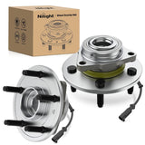 Wheel Bearings and Hub Assembly for Dodge Ram 1500 2002-2005 W/ABS | Direct Replacement, Smooth & Quiet Operation, Heavy-Duty Construction-2Pack