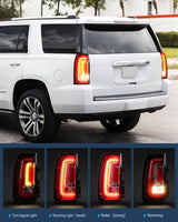 Taillight Assembly Compatible with 2015 2016 2017 2018 2019 2020 GMC Yukon and Yukon XL 2015-2018 submodel Denali SLE SLT LED Type Tail Lights Rear Lamp Replacement Driver Side