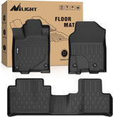 Floor Mat TPE Floor Mats for Acura RDX 8-Way Power Seats 2013 2014 2015 2016 2017 2018, All Weather Custom Fit Heavy Duty Floor Liners