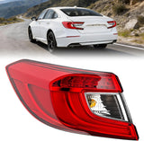 Taillight Assembly for 2018 2019 2020 2021 2022 Honda Accord | Sedan 4-Door Tail Light OE Style Rear Outer Lamp Replacement Driver Side