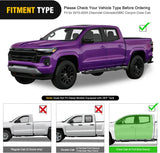 Running Boards for 2015-2025 Chevrolet Colorado/GMC Canyon Crew Cab 6 Inch Side Step Nerf Bars Black