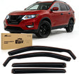 in Channel Rain Guards for Nissan Rogue S SV SL(Not fit Sport Model) 2014-2020 Original Window Deflectors, Vent Window Visors-4PCS