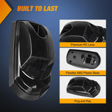 LED Cab Marker Lights Roof Running Light 5 PCS 9 LED Smoke Lens Amber Cab Clearance Light Compatible with 2017 2018 2019 2020 2021 Ford F250 F350 F450 F550 Super Duty Pickup Trucks