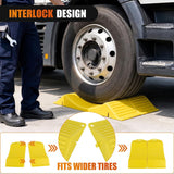 Tire Saver Ramps, 17.3 Inch RV Car Flat Spot Prevention Storage Pads, 4-Pack