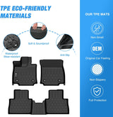 Floor Mat TPE Floor Mats for Lexus NX NX250 NX350 2022 2023 2024 2025 2026 (Not for Hybrid), All Weather Custom Fit Heavy Duty Floor Liners