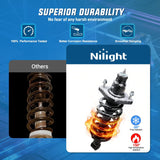Rear Struts and Shocks Complete Assembly Kit with Coil Spring - Pair Fit for Honda CR-V 2007 2008 2009 2010 2011 CRV Rear Shock Absorber and Strut Assembly Replacement OE#172497L 172497R, 2PCS
