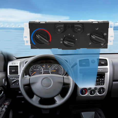 A/C Heater Climate Control Module Switch Panel Compatible with 2004 2005 2009 2010 2011 2012 Colorado Canyon 2006 2007 2008 Isuzu Truck Replacement Air Conditioning Panel