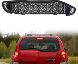 Third Brake Light for Nissan Xterra 2000 2001 2002 2003 2004 | for Nissan Xterra 2000 2001 2002 2003 2004, High Mount 3rd Stop Van SUV Rear Center Cab LED Lamp Replacement, Smoked Lens