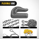 4PCS Weld-On Forged Clevis Grab Chain Hooks 5/16 Inch Heavy Duty Forged Grade 70 Grade Utility Hook Weldable for Trailer Truck, Rigging, Car, SUV, RV, UTV, Tractors Work Loading Capacity 4700 LBS