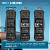 Driver Power Window Switch Replacement for 2008 2009 Chrysler/Dodge | for 2008 2009 Chrysler Town & Country /Dodge Grand Caravan 920-401 04602535AC 04602535AD 04602535AE 04602535AF 04602535AG