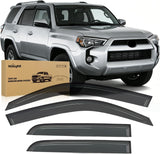 Window Visors for Toyota 4Runner 2003 2004 2005 2006 2007 2008 2009 | Fresh Air Ventilation, Rain & Sun Protection Vent Visors Window Deflectors Smoke Tint, 4PCS