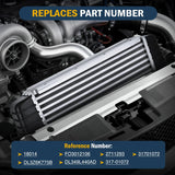 Intercooler Compatible with Ford F-150 2013 2014 Expedition 2015-2017 Lincoln Navigator 2015-2017 3.5L Aluminum Turbo Intercooler Charged Air Inter Cooler Replace 18014, DL3Z6K775B, FO3012106
