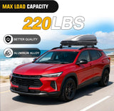 Roof Rack Cross Bars Compatible with 2023 2024 Chevrolet Chevy Trax 2RS ACTIV LT with Side Rails, Adjustable Aluminum Less Wind Noise Car Crossbars for Cargo Carrier Luggage Kayak Snowboard