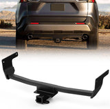 Class 3 Trailer Hitch 2 Inch Receiver Tow Hitch Compatible with 2019 2020 2021 2022 2023 2024 2025 Toyota RAV4 All 2019-2025 Toyota RAV4 Prime All Black Powder Coated