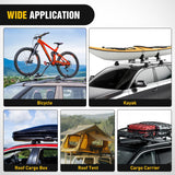 Roof Rack Cross Bars Compatible with 2018 19 20 2021 Chevy Traverse with Factory Side Rails,Adjustable Aluminum Less Wind Noise Car Crossbars for Cargo Carrier Luggage Box Kayak Tent Snowboard