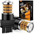 57LEDs Amber Yellow 3156 3056 4157 3057 3157 LED Bulbs (Pairs) Nilight