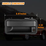 2PCS Exterior Car Door Handle Front Left Right with Lock Cylinder for 1988 89 90 91 92 93 94 Chevy,1992-1994 GMC Yukon C1500 C2500 C3500 K1500 K2500 K3500 Replaces#15742229,15742230,GM1310172
