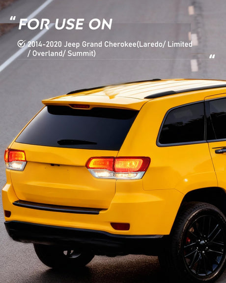 Taillight Assembly Compatible with 2014 2015 2016 2017 2018 2019 2020 Jeep Grand Cherokee Laredo/Limited/Overland/Summit Tail Lights Inner Passenger Side w/Bulbs