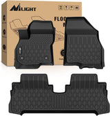 TPE Floor Mats for Chevy Bolt EV 2017 2018 2019 2020 2021 2022 2023, All Weather Custom Fit Heavy Duty Floor Liners