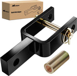 Versatile Quick Hitch Adapter with Adapter Sleeve Used to Adjust Top Link Bracket Movements Fits for Category 1 3-Point Quick Hitch Tractors