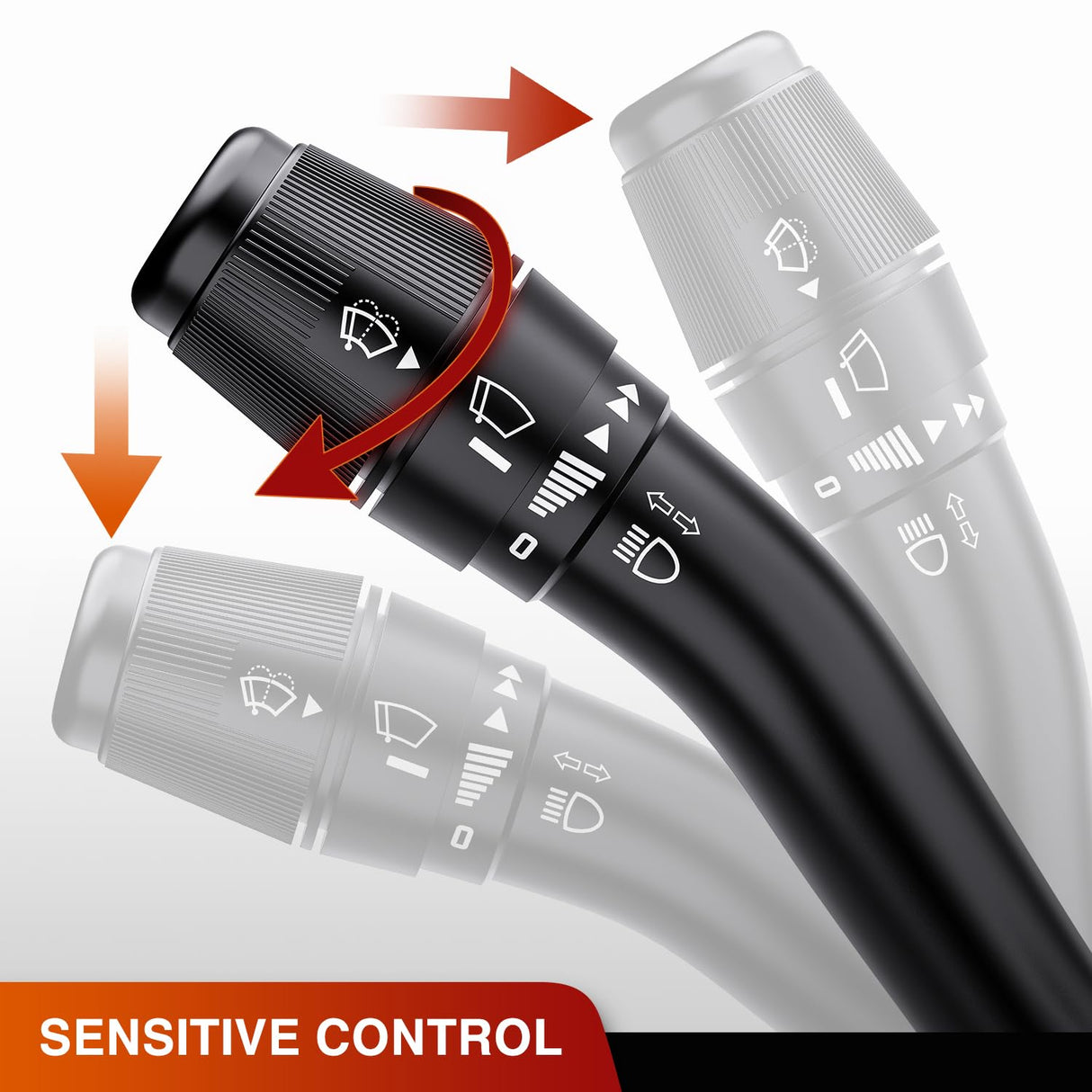 Turn Signal Switch Compatible with Ford 1999 2000 2001 2002 2003 2004 F150 F-150 F-250 F-350 F-450 F-550 Super Duty F650 F750 Lincoln Blackwood Windshield Wiper Combination