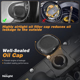 Engine Valve Cover Set for BMW 125i 128i 2007 2008 2009 2010 2011 2012 2013, 130i 323i 328i 525i 528i 528xi 530i 2006-2013, X1 X3 X5 Z4 2006 2007 2008 2009-2011 (Bolts Included)