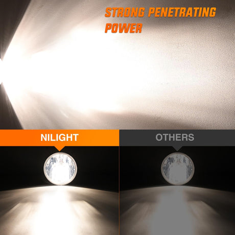 Fog Light Assembly Fog Light Assembly Compatible with 2007 2008 2009 2010 2011 2012 2013 Chevy Avalanche Suburban Tahoe GMC Yukon Acadia Ford Mustang Pontiac 2015 2016 2017 Silverado Colorado H16 Bulbs