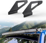 50 inch LED Light Bar Bracket Mounting Upper Windshield Roof Cab Brackets Compatible with Jeep Grand Cherokee ZJ 1993 1994 1995 1996 1997 1998