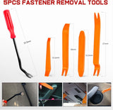 975Pcs Car Push Retainer Clips Auto Fasteners Kit Included 33 Sizes Nylon Bumper Fender Rivets Door Trim Panel Clips with 5 Fasteners Remover 10 Cable Ties for Toyota GM Ford Honda Chevy Audi