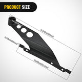 50 inch Straight LED Light Bar Bracket Mounting Upper Windshield Roof Cab Brackets Compatible with Toyota Tacoma 2005-2024