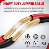 0 Gauge 20FT 1000A Car Battery Jumper Cables Kit | Heavy Duty Booster Jump Start Cable with Storage Bag for Jump Starting Dead or Weak Batteries for Pickup Truck RV Vans SUV