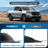 in Channel Rain Guards for Honda Ridgeline 2017 2018 2019 2020 2021 2022 2023 2024 2025 Original Window Deflectors, Vent Window Visors-4PCS