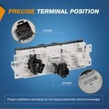 A/C Heater Climate Control Module Switch Panel Compatible with 2004 2005 2009 2010 2011 2012 Colorado Canyon 2006 2007 2008 Isuzu Truck Replacement Air Conditioning Panel