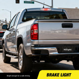 Third Brake Light Tail High Mount 3rd Stop Lights Clear Lens Compatible with Chevy Colorado and GMC Canyon 2015 2016 2017 2018 Van SUV Rear Center Cab Lamp