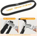 Drive Belt 3211072 3211077 Performance ATV CVT Belts Compatible with Polaris Sportsman 400 450 500 Scrambler Magnum Ranger 500 XP 875 Xplorer 4x4 Aramid Belt Replaces 20G4022 3211048, 1 Pack