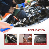 1295Pcs Car Push Retainer Clips Auto Fasteners Kit-37 Sizes Nylon Bumper Fender Rivets with 5 Fasteners Remover 10 Cable Ties for Toyota GM Ford Honda Chevy BMW Benz Audi Nissan