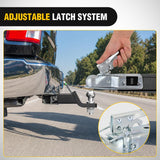 2 Inch Trailer Coupler Repair Kit with Chain 3500 lb Capacity | Fit for Nilight Straight Trailer Coupler 2 Inch 2.5 Inch 3 Inch Channels