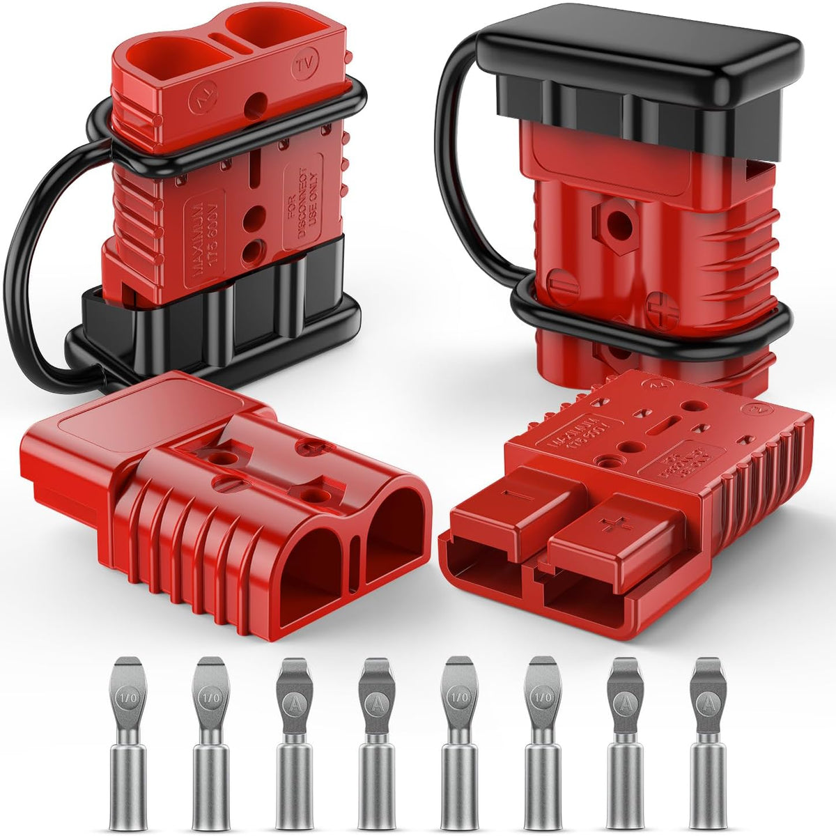 Anderson Connector 175AMP 1/0AWG Anderson Plug 12V-36V Battery Quick ...