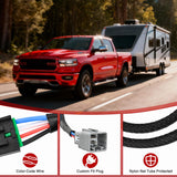 Wiring Harness Kit Brake Controller Wiring Harness Adapter for 2015-2021 Ram 1500 2500 3500, 1500 Classic 4500 5500 2019-2021, Ram 4500 5500 2016-2021 Towing Hitch Trailer RV