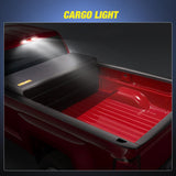 Third Brake Light High Mount 3rd Brake Stop Reverse Cargo LED Lights Red Shell Compatible with Chevy Silverado GMC Sierra 1500 2500 3500HD 2014 2015 2016 2017 2018 Pickup Truck
