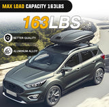 Roof Rack Cross Bars Fit for Ford Escape KUGA 2013 2014 2015 2016 2017 2018 2019 with Side Rails, Adjustable Aluminum Car Crossbars for Cargo Carrier Luggage Bike Kayak Rooftop Tent Snowboard