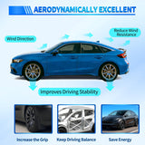 Spoiler Fit for Honda Civic Sedan 2022 2023 2024 2025 22 23 24 25 Spoilers for Cars Rear Spoiler Wing ABS Sporty Appearance Rear Trunk Lip Accessories No-Drill Installation, Glossy Black