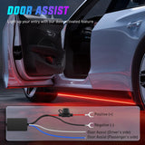 8Pcs Aluminum Underglow Neon Accent Strip Lights 396 LEDs Dream Color Door Assist Multi Modes Sound Active Function Music with APP, Remote Control Underbody Light for Car Truck RV