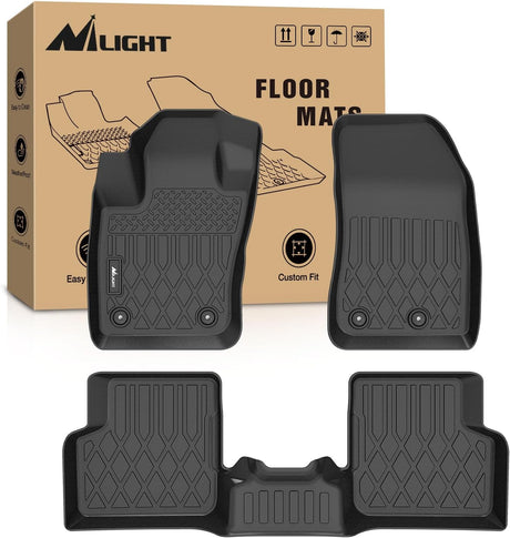 Floor Mat TPE Floor Mats for Jeep Renegade 2015 2016 2017 2018 2019 2020 2021 2022 2023 2024, All Weather Custom Fit Heavy Duty Floor Liners