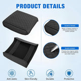 Center Console Cover for Ford F150 2021-2025 2026 Armrest Cushion | Nappa Leather Armrest Cover for Ford Car Accessories Waterproof Middle Console Cushion (Only fit for Work Surface Console)